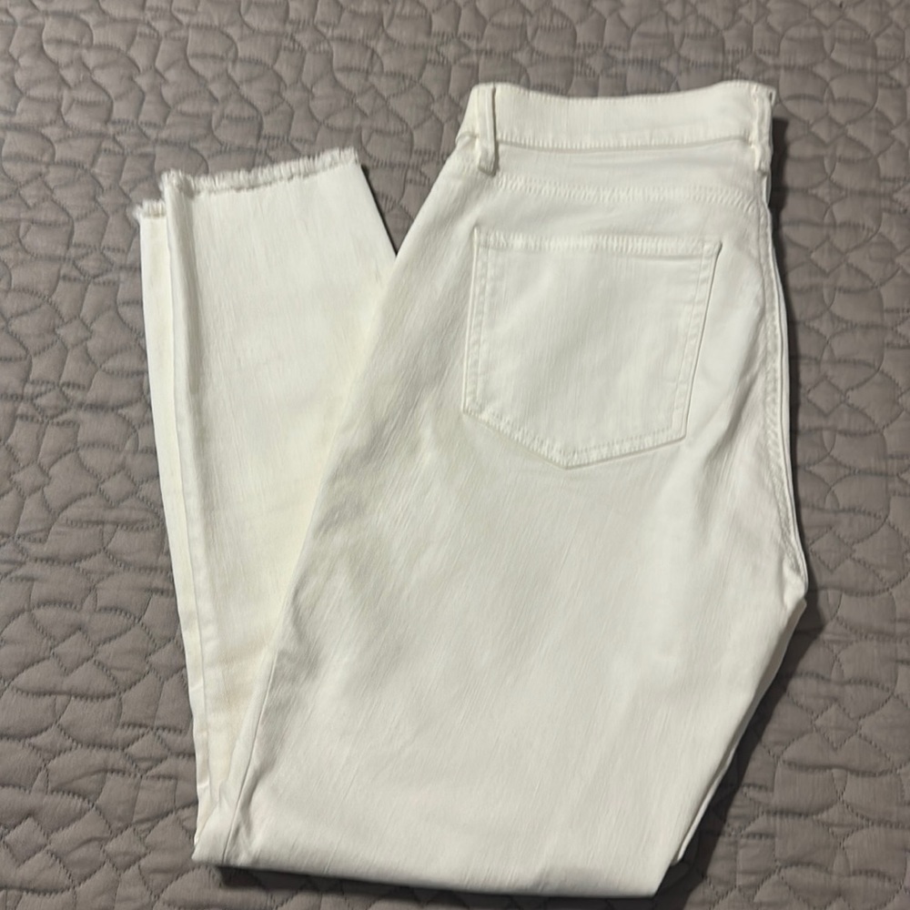 Ann Taylor white jeans